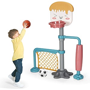 Costzon Kids 3-in-1 Sports Activity Center (Soccer, Roller, Basketball) $30 + Free Shipping w/ Prime or orders $35+