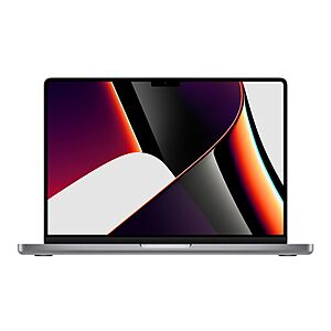 Apple MacBook Pro (Cert. Pre-Owned, 2021): M1 Pro, 14" Liquid Retina XDR, 16GB RAM $1250 + Free Store Pickup