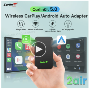 CarlinKit 5.0 CPC200-2AIR -  CarPlay / Android Auto Wireless Adapter Portable Dongle for OEM Vehicles $36