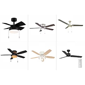 Up to 40% Off Spring Black Friday Ceiling Fan Deals at Home Depot