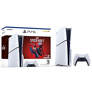 PlayStation 5 Slim Console – Marvel’s Spider-Man 2 Bundle - $499.99