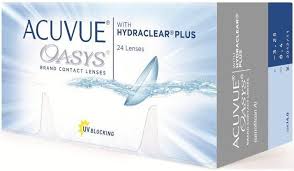 Acuvue Oasys 24 pack contacts $59.89 per box, $5.95 shipping, No Tax