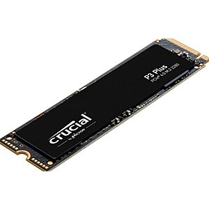 Crucial - P3 Plus 2TB Internal SSD PCIe Gen 4 x4  NVMe $114.99 at Best Buy