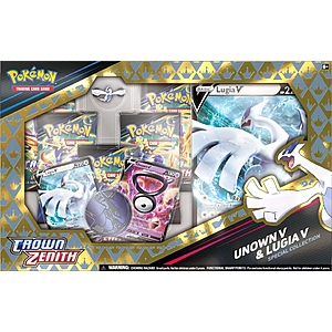 Pokemon Trading Card Game: Crown Zenith Unown V and Lugia V Special Collection - GameStop Exclusive $19.99
