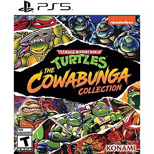 Teenage Mutant Ninja Turtles Cowabunga Collection PS5 $19.93