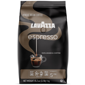 Lavazza Espresso Italiano Whole Bean Coffee Blend, Medium Roast,Premium Quality Arabic, 2.2 Pound (Pack of 1) (Packaging may vary) : Grocery & Gourmet Food $7.49