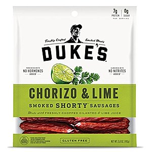 5-oz. Duke's Chorizo & Lime Smoked Shorty Sausages $3.85 w/ Subscribe & Save