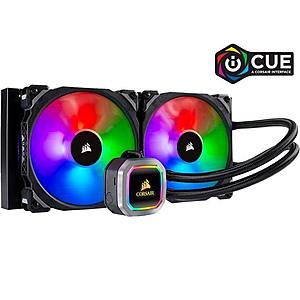 Corsair Hydro Series H115i RGB Platinum 280mm Liquid CPU Cooler for $99.99 with coupon code +  $20 Mail-in Rebate + F/S