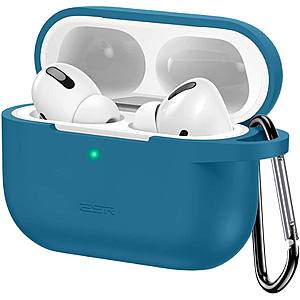 ESR AirPods Pro Silicone Carrying Case with Keychain (Various Colors) for $3.99 + FS with Prime