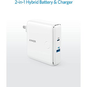 Anker Power Bank (15W USB-C Portable Charger, PowerCore Fusion 5000mAh 2-in-1 with Power Delivery) $22.99 + Free Shipping
