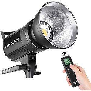 Neewer SL-60W Continuous LED Video Light - $97.99 + Free Shipping $97.3