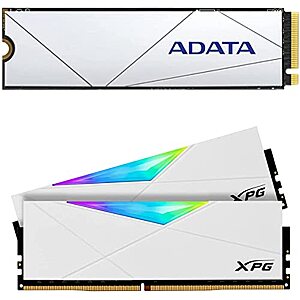 1TB ADATA PCIe Gen4 M.2 2280 SSD + 16GB (2x8GB) XPG DDR4 D50 RGB 3600MHz RAM for $144.99 + Free Shipping