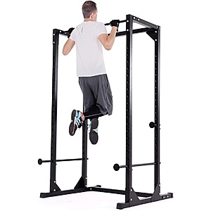 Goplus 1000 lbs Capacity Multi-Function Adjustable Power Cage $160 + Free Shipping