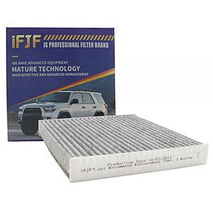 iFJF Cabin Air Filter w/ Activated Carbon (Toyota, Lexus, Subaru & More) $4 + Free Shipping