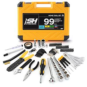 STEELHEAD Home Tool Sets - 99-Pc, 71-Pc & 62-Pc Home Tool Sets from $23.99 + Free Shipping for Prime Members