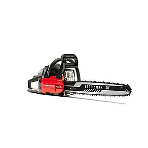 Craftsman 20" 46cc Chainsaw $134 w/free ship (plus sales tax); Case included $134.1