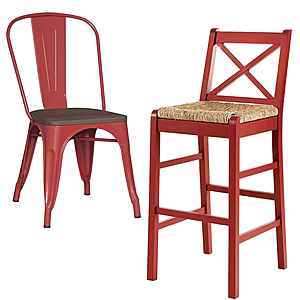 2-Ct StyleWell Farmhouse Dining Chairs w/ Wood Seats $58.05, 52.25" W Buffet Table/ Console $134.55 & MORE + FS