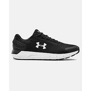 Under Armour Men's Charged Rogue 2 Running Shoe (Black/White or Black) $30.75 or Less + FS