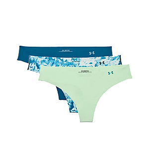 3-Pack Women's Under Armour UA Pure Stretch Thongs or Hipsters $10 + Free Shipping