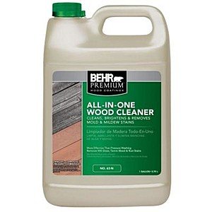 Home Depot: BEHR Premium 1-gal. All-In-One Wood Cleaner FREE After $10 Rebate (Starts 8/30/18, ends on 9/5/18), In Store and Online