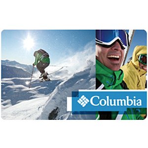 $100 Columbia Gift Card (Email Delivery) for $90 at eBay