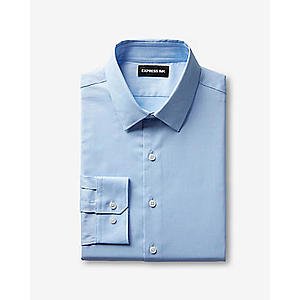 Express: $25 Off $75 Coupon: Men's Easy Care Dress Shirts 4 for $54.60 & More + Free S&H