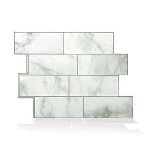 Smart Tile Peel & Stick Backsplash Tiles: Metro Carrera Grey $4.80 & More + Free Store Pickup