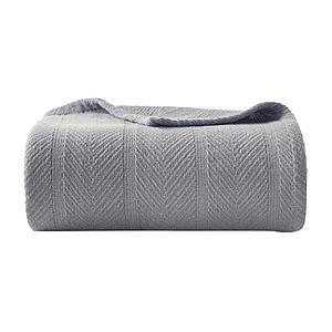 Eddie Bauer 100% Cotton Blankets: Twin $16.19, Full/Queen $18.90, King $21.92 + Free Store Pickup at Home Depot