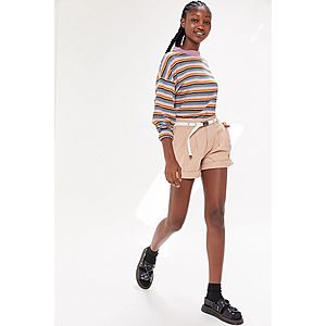 Women's Dockers Elaine Pleated Shorts $6, Andie Messenger Bag $6 | Herschel Supply Co. x UO Classic Mid-Volume Light Backpack $12 at UO + Free Store Pickup