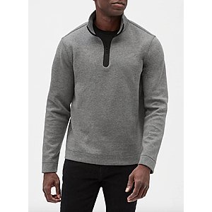 Extra 50% Off Clearance + 15% Off: Mens Half-Zip Sweatshirt (various colors) $11 & More + Free S/H