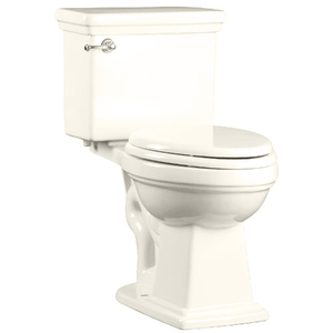 Mirabelle Key West High Efficiency 1.28 GPM 2-Piece Toilet in Biscuit $53.23 shipped