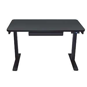MotionWise 48" Electric Height Adjustable Standing Desk (Black) $235 + Free S&H & More