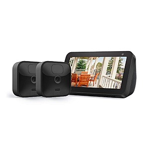 Blink Outdoor Wireless 2 Camera Kit + Amazon Echo Show 5 $120 & More + Free Shipping
