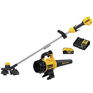 DEWALT String Trimmer, Blower, 4 AH battery, and charger combo $199