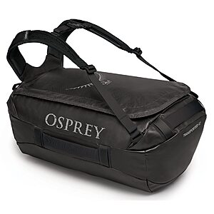 Osprey Transporter 40L Travel Duffel Bag Black $95.75 FS Amazon