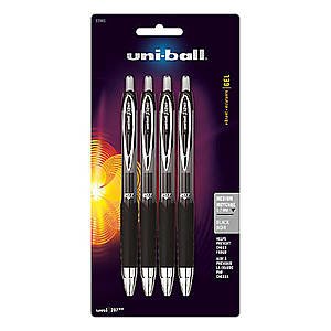 4-Pack Uni-Ball Signo 207 Retractable Gel Pens (Black, Medium Point) ~ $1.61 w/ Free Store Pickup @ OfficeDepot.com