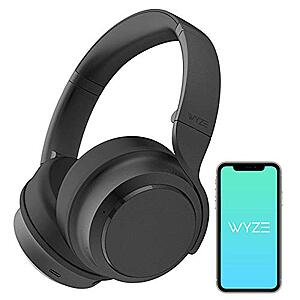 Wyze Bluetooth 5.0 ANC Over the Ear Headphones w/ Alexa Built-In (Black) $45 + Free S/H