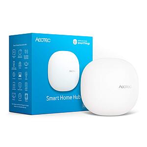 Aeotec Smart Home Hub, Works as a SmartThings Hub, Z-Wave, Zigbee, Matter Gateway, Compatible with Alexa, Google Assistant, WiFi - Amazon: $107.99