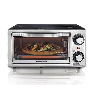 Hamilton Beach 4 Slice Toaster Oven | Model# HMB2034 - Walmart - $28.72