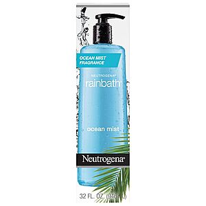 32-oz Neutrogena Rainbath Replenishing Shower and Bath Gel (Ocean Mist) 4 for $24.30 + Free Ship to Store