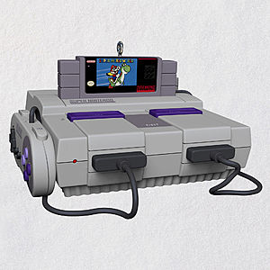 Super Nintendo Entertainment System™ Console Ornament With Light and Sound - $20 at Hallmark