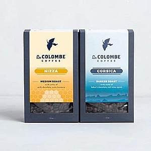 8-Ct 12oz La Colombe The Originals Dark-Medium Roast Coffee (Whole Bean or Ground) $26 + Free Shipping