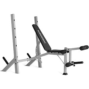 Weider Platinum Olympic Weight Bench & Rack (510-Lb Capacity) $70 + Free Shipping