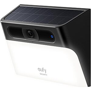 eufy Security S120 2K Solar Wall Light Wireless Outdoor Security Camera $70 + Free Shipping