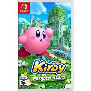 Kirby and the Forgotten Land (Nintendo Switch Physical) $40 + Free Shipping on $79+