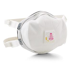 3M P100 Disposable Particulate Cup Respirator w/ Cool Flow Exhalation Valve $5.29 + Free S&H w/ Prime or $35+