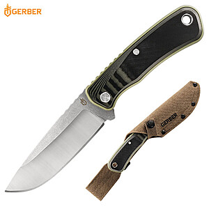 Gerber Knife Sale: Gerber Downwind Drop-point Fixed Blade Knife $20 & More + Free S&H on $25+