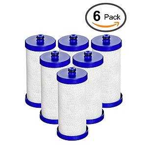 Aquacrest Refrigerator Water Filters: 6-Pk for Frigidaire  $16 & More