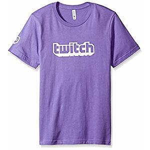 Twitch Clothing/Merchandise 50% off for Amazon Prime members