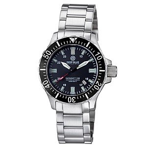 Deep Blue Men's Daynight TritDiver T-100 Automatic Watch (various styles) $259 + Free Shipping